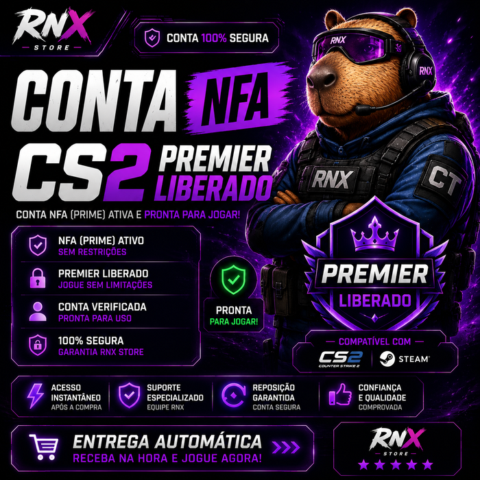 Conta NFA Cs2 Premier